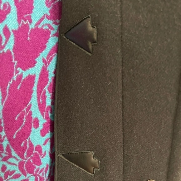 Versace Medusa Duffle Coat Black Wool Silk Blend Size XXL (54 IT) New with Tags - Picture 12 of 14